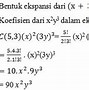 Ekspansi Binomial Dari (X+Y)4 Adalah